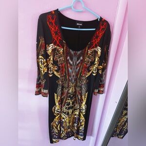 Just Cavalli Mid Sleeve Dress Size: M